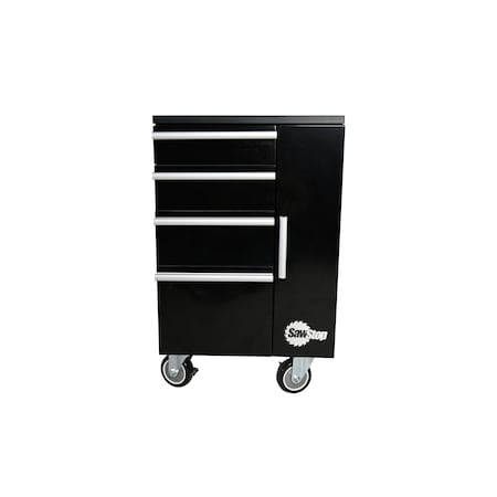 Sawstop Tool Cabinet, Black, Steel, 18 in W TSA-UTC18
